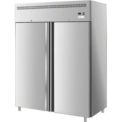GASTRO EDELSTAHL UMLUFT - KÜHLSCHRANK 1300 LITER  GN1410TN-FC  GN2/1 GEWERBE