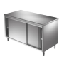 Arbeitsschrank 1200 x 700 Edelstahl Edelstahlschrank Gastro Schrank Arbeitstisch