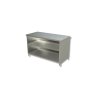 GASTRO Arbeitsschrank 1200x700x850 Edelstahl Edelstahlschrank Edelstahltisch