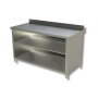 GASTRO Arbeitsschrank 1800x600x850 Edelstahl Edelstahlschrank Edelstahltisch