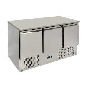 GASTRO Edelstahl K&uuml;hltisch S903TOP-FC  Saladette...