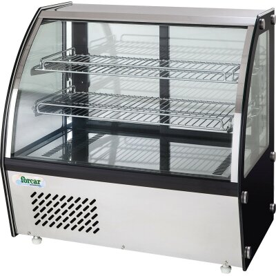GASTRO Kühlvitrine * 120 Liter * 695x580x670 Kühl Tischvitrine Kühltheke Vitrine