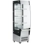 GASTRO K&uuml;hlvitrine * 220 Liter * 494x674x1742 K&uuml;hl Wandvitrine K&uuml;hltheke Vitrine