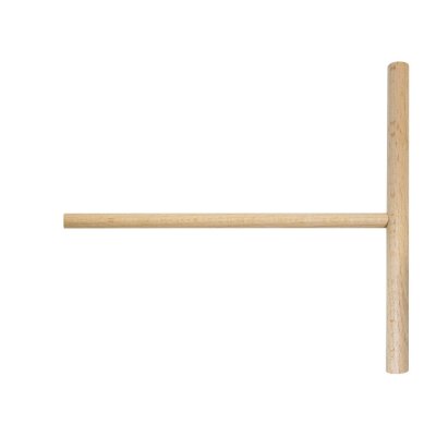 KRAMPOUZ Teigverteiler aus Holz 18x18 cm Crepes Crepesverteiler Teigschaber