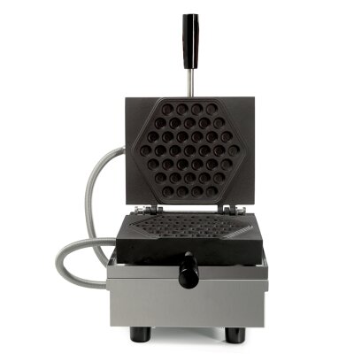KRAMPOUZ Bubble-Waffeleisen, 180°-Öffnung (links/rechts) Waffle Maker
