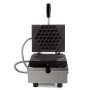 KRAMPOUZ Bubble-Waffeleisen, 180°-Öffnung (links/rechts) Waffle Maker