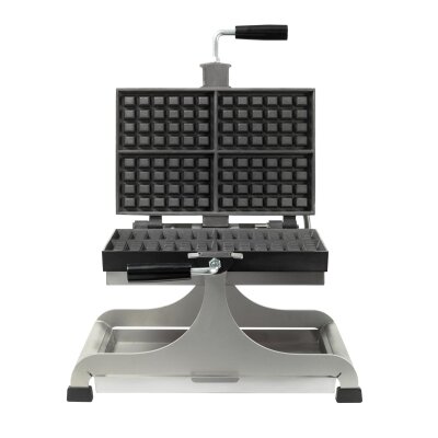 KRAMPOUZ Waffeleisen 4x6 Brüssel drehbar groß / schwenkbar Modell WECABE