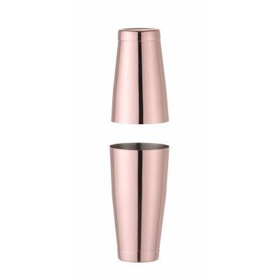 BarUp Tin-on-Tin Boston Shaker, 0,8L, Kupfer, ⌀90mm
