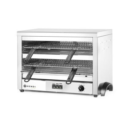 HENDI Quarz-Salamander MAXI GN 1/1, 400V/4500W, 682x528x(H)455mm
