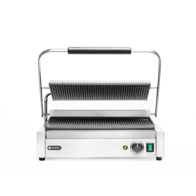 HENDI Kontaktgrill Panini XL, 230V/2700W, 548x464x(H)216mm