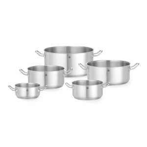 HENDI Kochtopf, niedrig - ohne Deckel, Kitchen Line,...