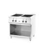 HENDI Induktionsherd mit 4 Kochfeldern, 400V/17000W, 800x720x(H)854mm