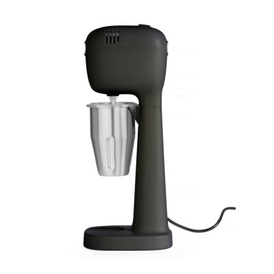 HENDI Milkshake Mixer BPA-frei - Design by Bronwasser, Schwarz, 230V/400W, 170x196x(H)490mm