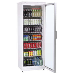 KBS Glast&uuml;rk&uuml;hlschrank CD 350 wei&szlig;