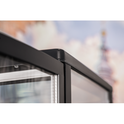 KBS Tischkühlvitrine RT-78 G LED (schwarz)