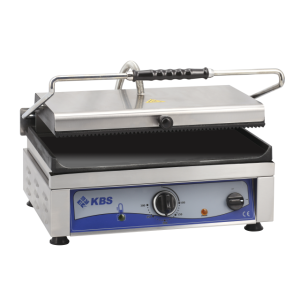 KBS Kontaktgrill Grillfläche 45x27 cm oben gerillt...