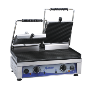 KBS Kontaktgrill Grillfläche 52x24cm oben &...