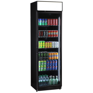 KBS Glast&uuml;rk&uuml;hlschrank FLK 365 schwarz