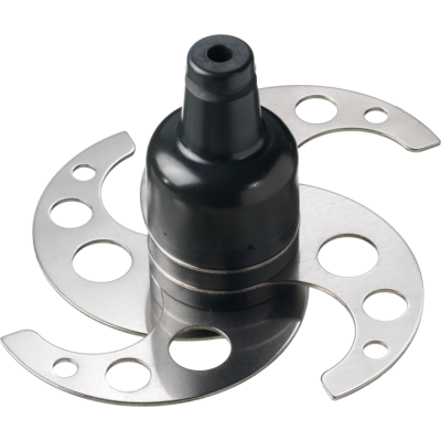 KBS Emulsionsmesser 4 Klingen gelocht, mit Schaft für Cutter Modell 40500010 und 40500011