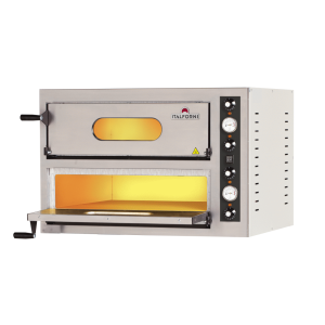 KBS Pizzaofen Compact 4 für 4+4 Pizzen ø33cm...