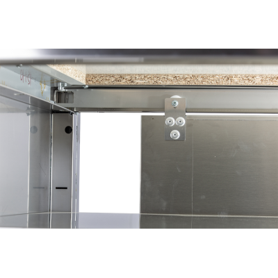 KBS Durchreicheschrank ohne Aufkantung B 100cm x T 70cm