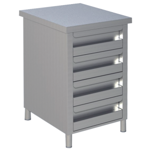 KBS Schubladenschrank 4 Schubladen BxT 50x70cm
