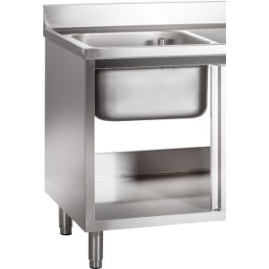 KBS Spülschrank mit Schiebetüren B 200cm -...