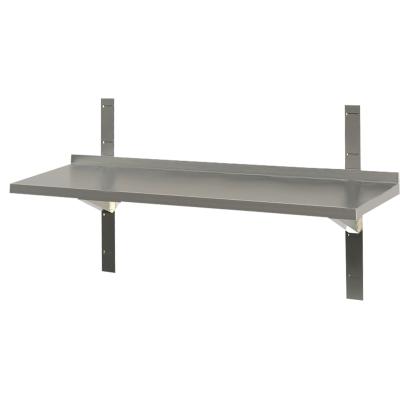 KBS Wandbord 1 Boden mit Aufkantung B 200cm x T 40cm