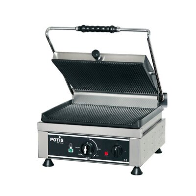 POTIS Kontaktgrill PK2735-G oben gerillt/unten glatt
