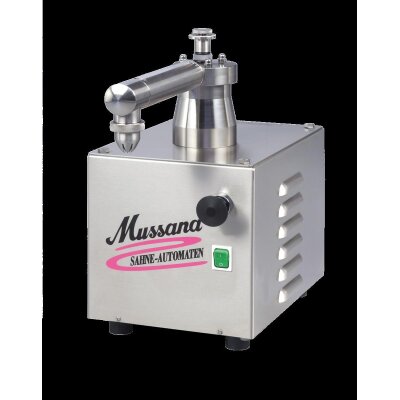 MUSSANA Sahnemaschine / Sahneautomat "MINI" 400 Volt