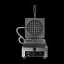 KRAMPOUZ Waffeleisen Rund Waffel 90° Öffnung Waffle Maker Modell WECACC