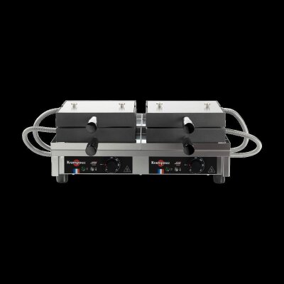 KRAMPOUZ Waffeleisen 4x6 gefüllt 180° doppelt Waffle Maker Modell WECAJB
