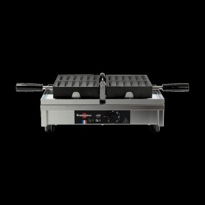 KRAMPOUZ Waffeleisen 4x5 Lüttich 180° einfach L/R-Öffnung Waffle Maker Modell WECAFA