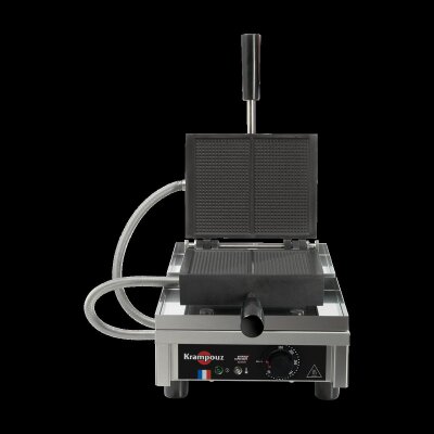 KRAMPOUZ Waffeleisen 16x28 Fine einfach 180°-Öffnung Waffle Maker Modell WECBLA