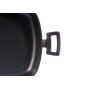 Eurolux Premium Bratentopf-Set 24 x 24 cm 10 cm H 45 L incl Glasdeckel