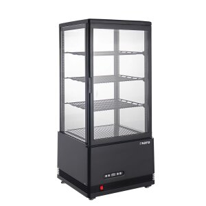 SARO Gastro K&uuml;hlvitrine SC 70 AV schwarz