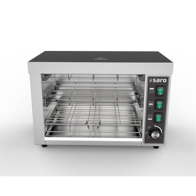 SARO Gastro Doppelter Quarzröhren-Toaster Modell ALIVA