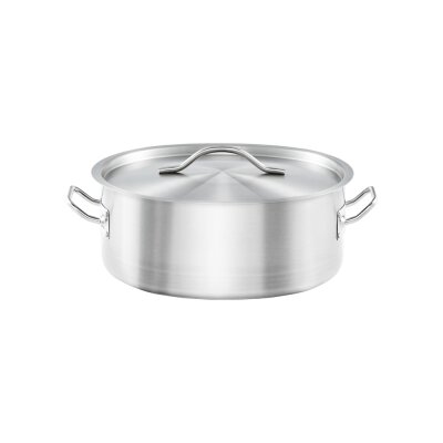 STALGAST Kochtopf mit Deckel, Serie ONSET, Ø 240 mm, Höhe 80 mm, 3,6 L