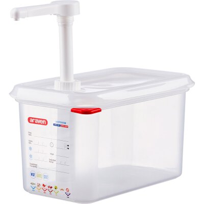 Araven Pumpspender, GN 1/4