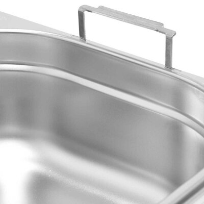 STALGAST Gastronormbehälter Serie Onset, GN 1/6, 200 mm Tiefe, mit Fallgriffen