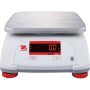 OHAUS Wasserdichte Premium-Waage, Kapazität 6 kg, Teilung 2 g, 256x280x121 mm (BxTxH)