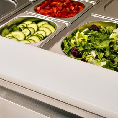 STALGAST Starline Vorbereitungstisch, 2-türig, 10x GN 1/4