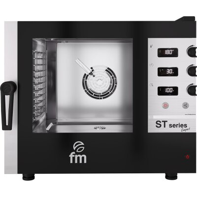 FM Industrial Kombidämpfer, STW-Compact, elektronische Steuerung, 4xGN1/1, 7,2 kW