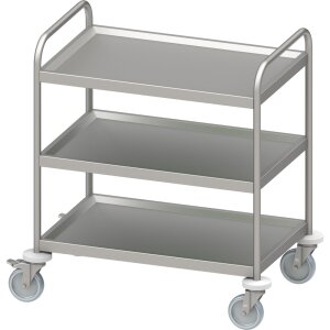 STALGAST Servierwagen "PRO" mit drei B&ouml;den...