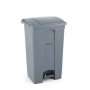 AmerBox Tret-Abfalleimer, 87L, Hellgrau, 500x410x(H)815mm