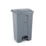 AmerBox Tret-Abfalleimer, 87L, Hellgrau, 500x410x(H)815mm