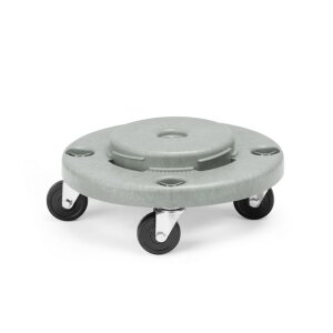 AmerBox Wagen für Abfalleimer rund, Passend für...