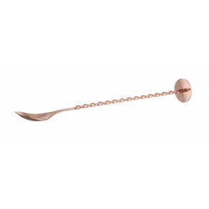 BarUp Barlöffel mit Stößel, Kupfer, 280x35mm