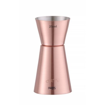 BarUp Barmaß 25/50 ml, Kupfer, ⌀42x(H)86mm