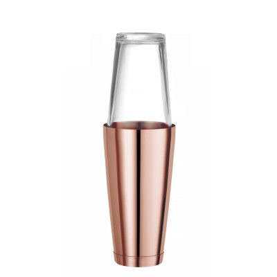 BarUp Boston Shaker, 0,8L, Kupfer, ⌀90mm